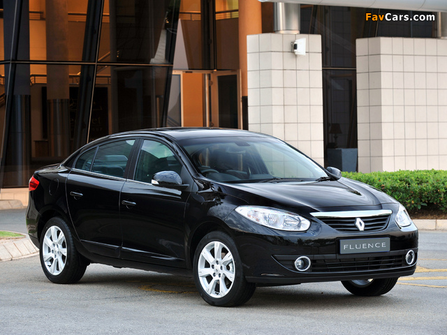 Renault Fluence ZA-spec 2010 images (640 x 480)