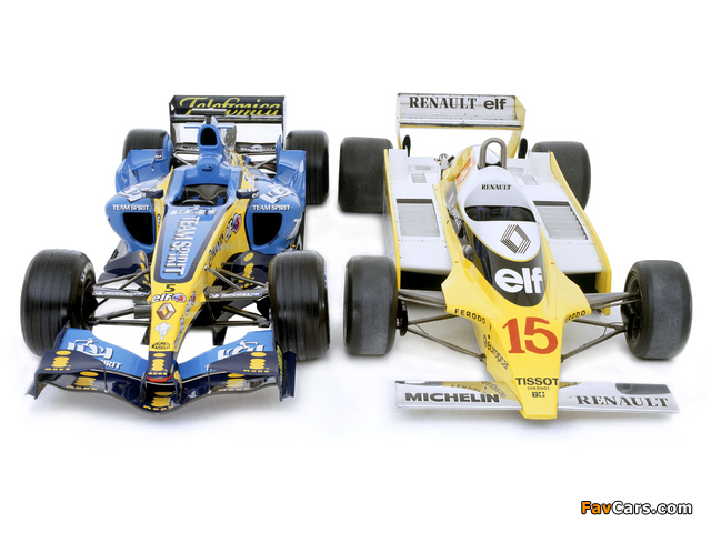 Images of Renault R25 2005 & RS10 1979 (640 x 480)