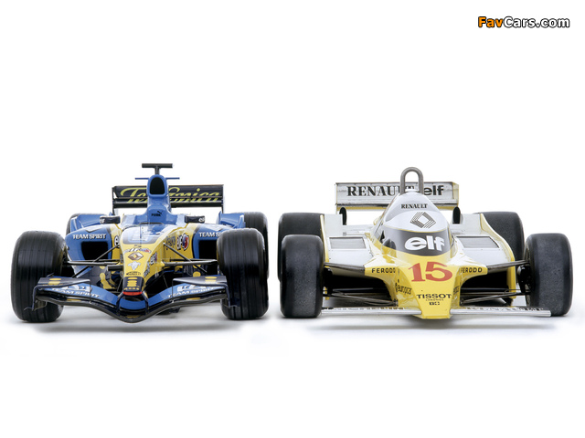 Pictures of Renault R25 2005 & RS10 1979 (640 x 480)