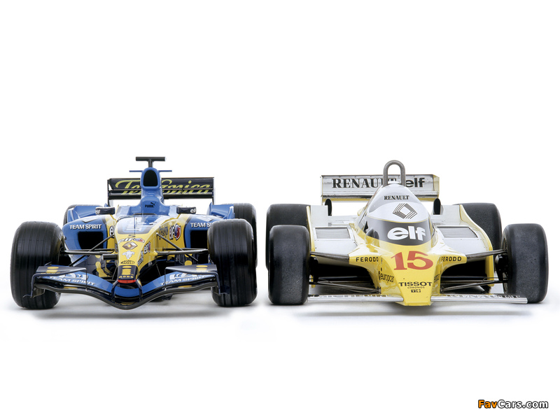 Pictures of Renault R25 2005 & RS10 1979 (800 x 600)