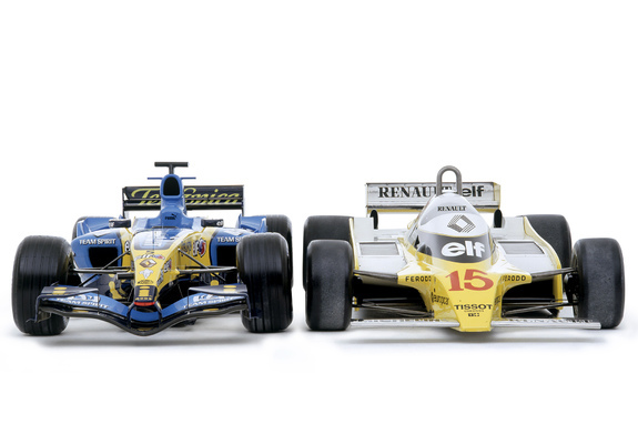 Pictures of Renault R25 2005 & RS10 1979
