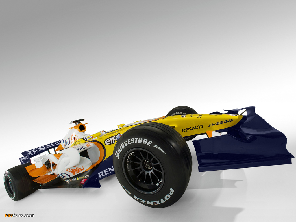 Renault R28 2008 pictures (1024 x 768)