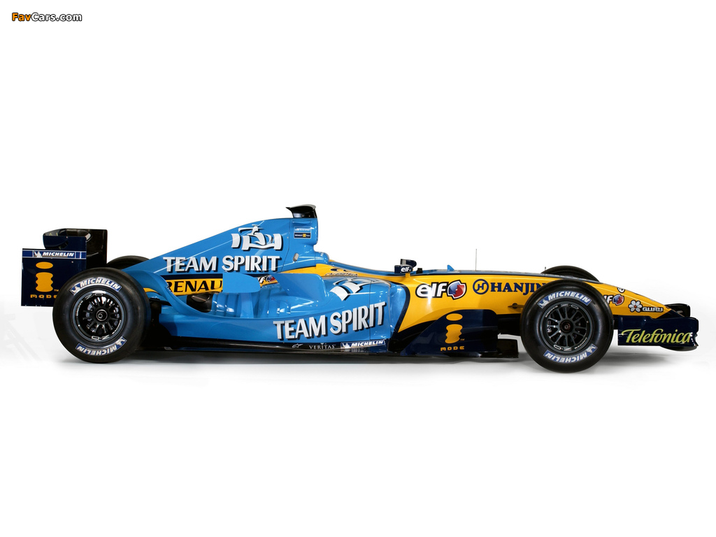 Renault R25 2005 wallpapers (1024 x 768)