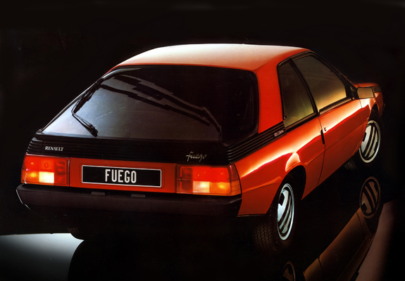 Images of Renault Fuego Turbo UK-spec 1983–86