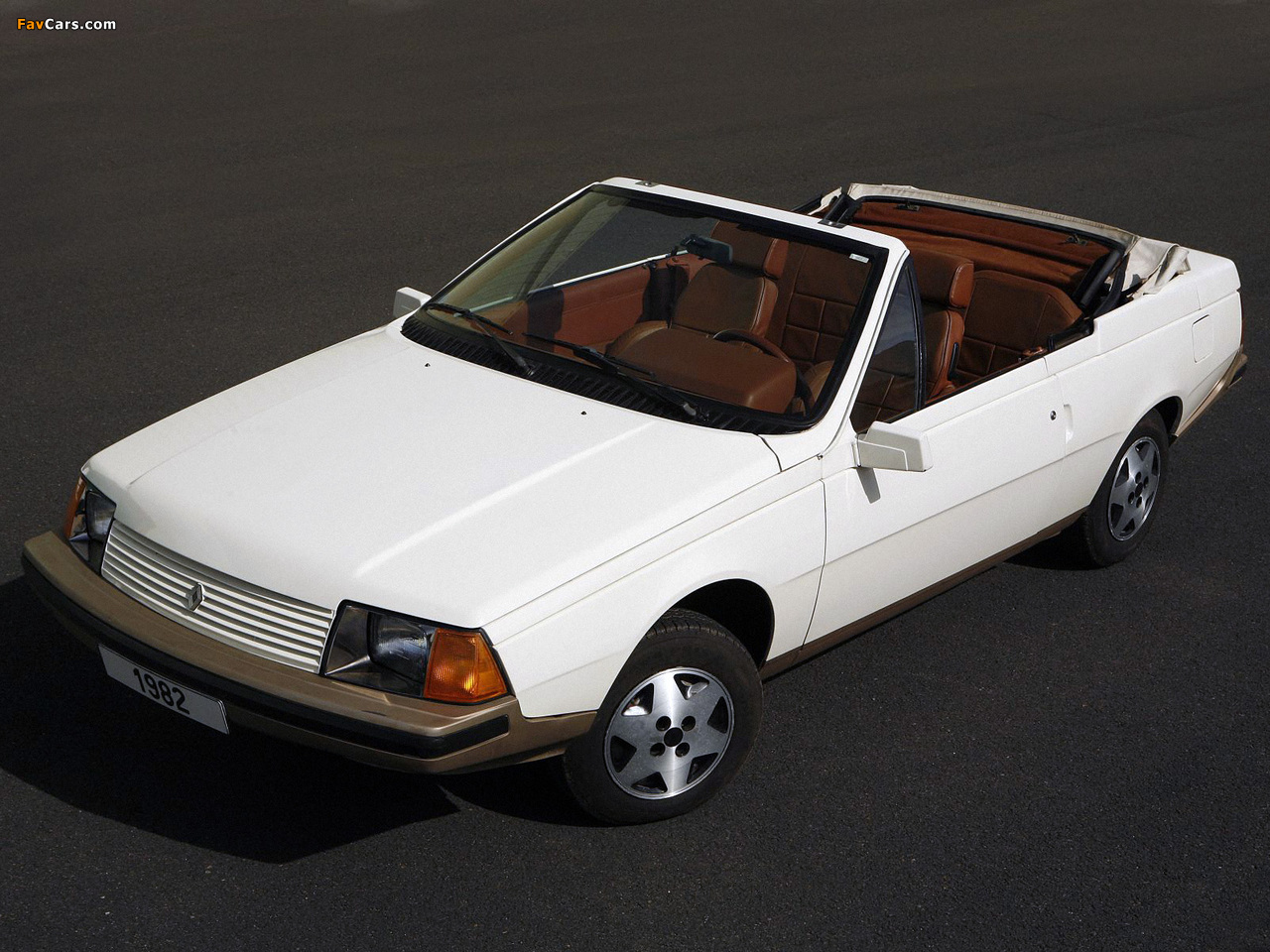 Photos of Renault Fuego Cabriolet Concept by Heuliez 1982 (1280 x 960)