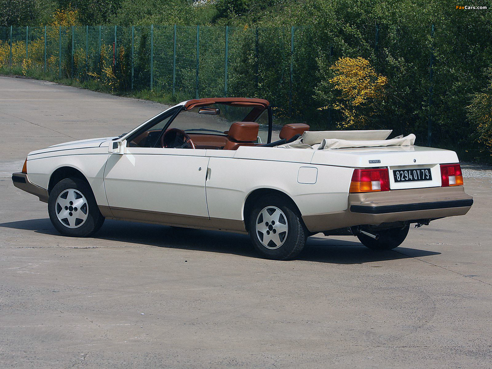 Renault Fuego Cabriolet Concept by Heuliez 1982 pictures (1600 x 1200)