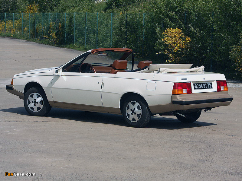 Renault Fuego Cabriolet Concept by Heuliez 1982 pictures (800 x 600)
