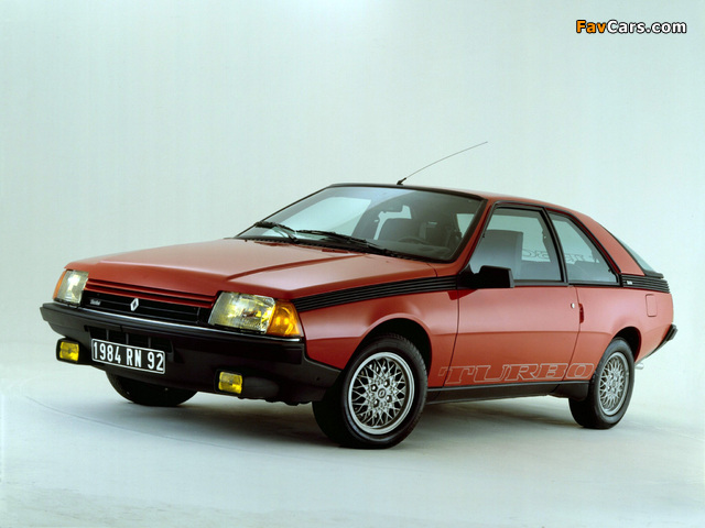Renault Fuego Turbo 1983–86 images (640 x 480)