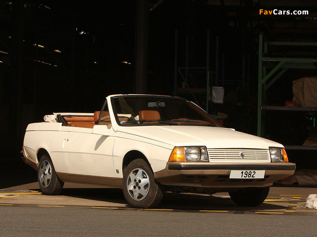 Renault Fuego Cabriolet Concept by Heuliez 1982 wallpapers (640 x 480)