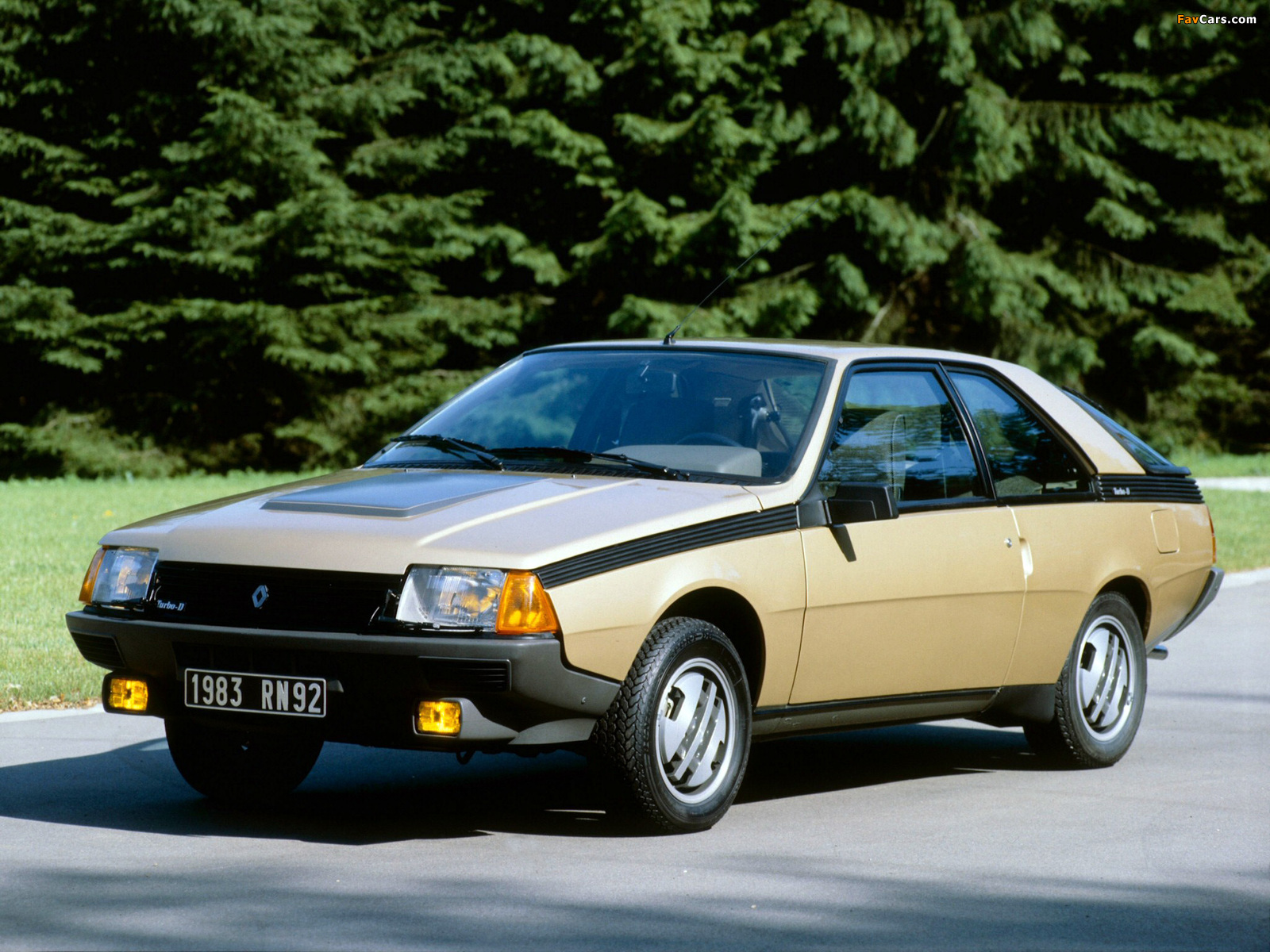 Renault Fuego Turbo 1983–86 wallpapers (1600 x 1200)