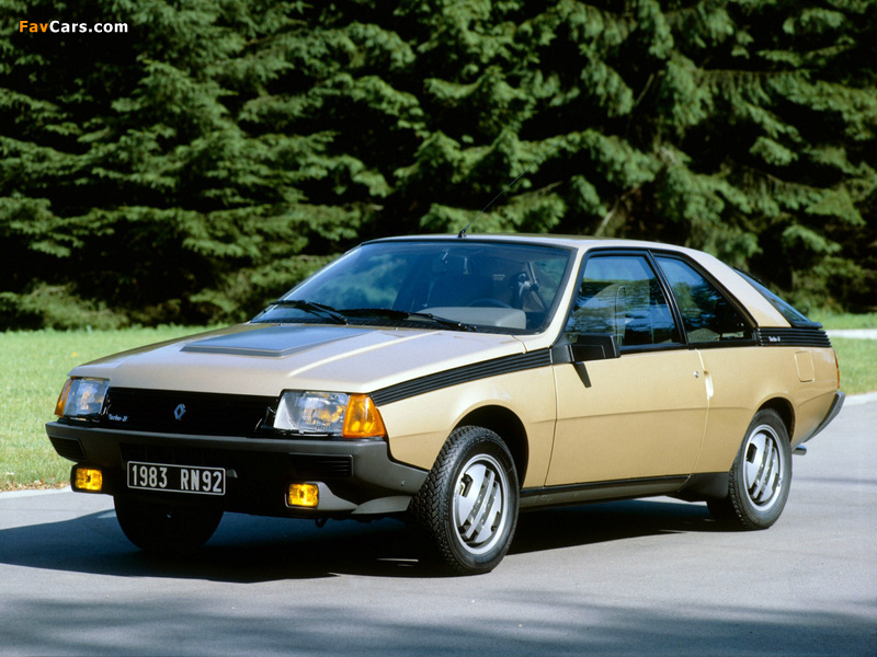 Renault Fuego Turbo 1983–86 wallpapers (800 x 600)