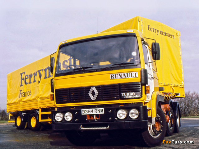 Renault G290 6x2 UK-spec 1982–90 photos (640 x 480)