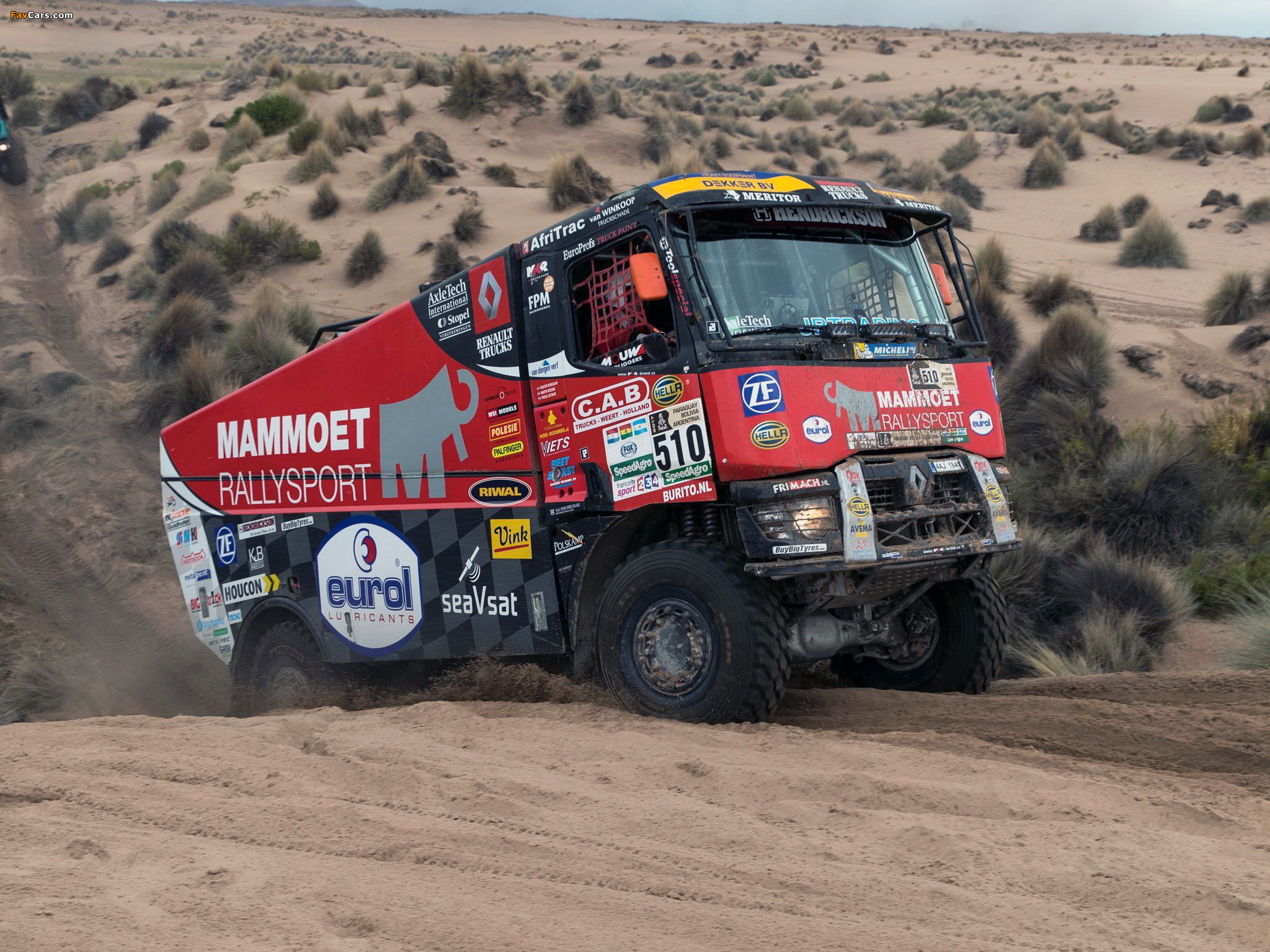 MKR Technology Renault K520 4×4 Dakar Rally 2015 photos (2048 x 1536)