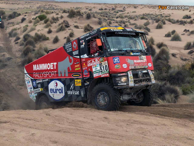 MKR Technology Renault K520 4×4 Dakar Rally 2015 photos (640 x 480)