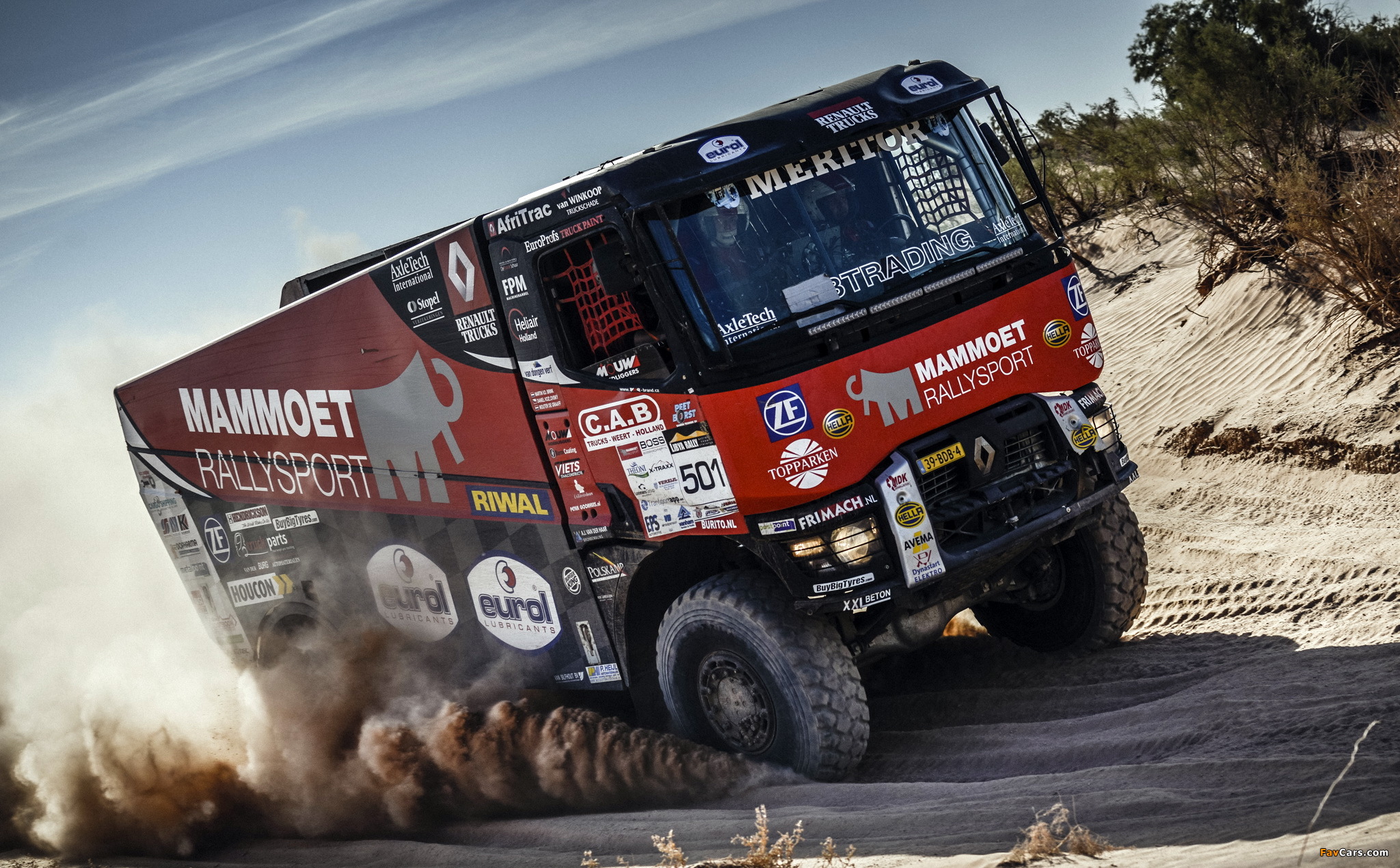 MKR Technology Renault K520 4×4 Dakar Rally 2015 wallpapers (2048 x 1270)