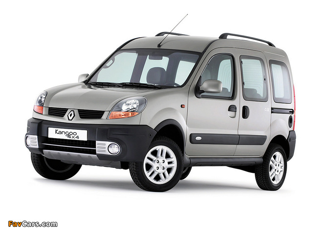 Images of Renault Kangoo 4x4 2004–07 (640 x 480)