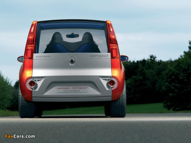 Renault Kangoo Compact Concept 2007 photos (640 x 480)