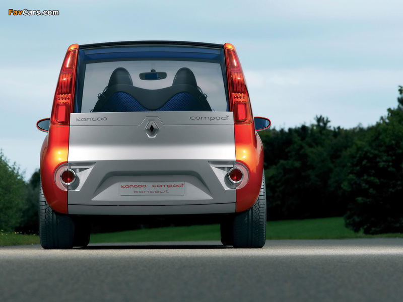 Renault Kangoo Compact Concept 2007 photos (800 x 600)