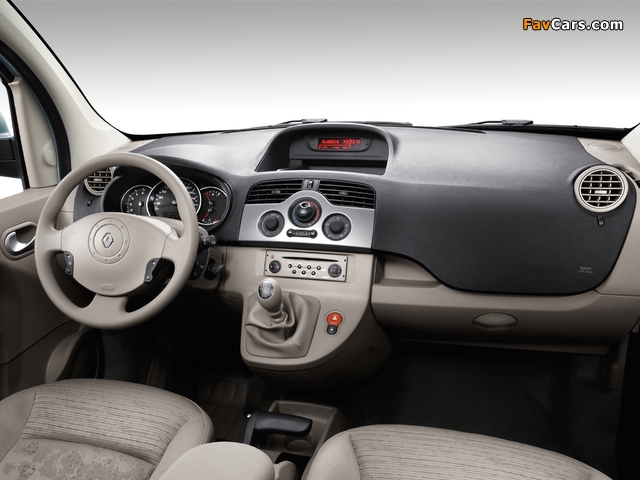 Renault Kangoo 2007–11 wallpapers (640 x 480)