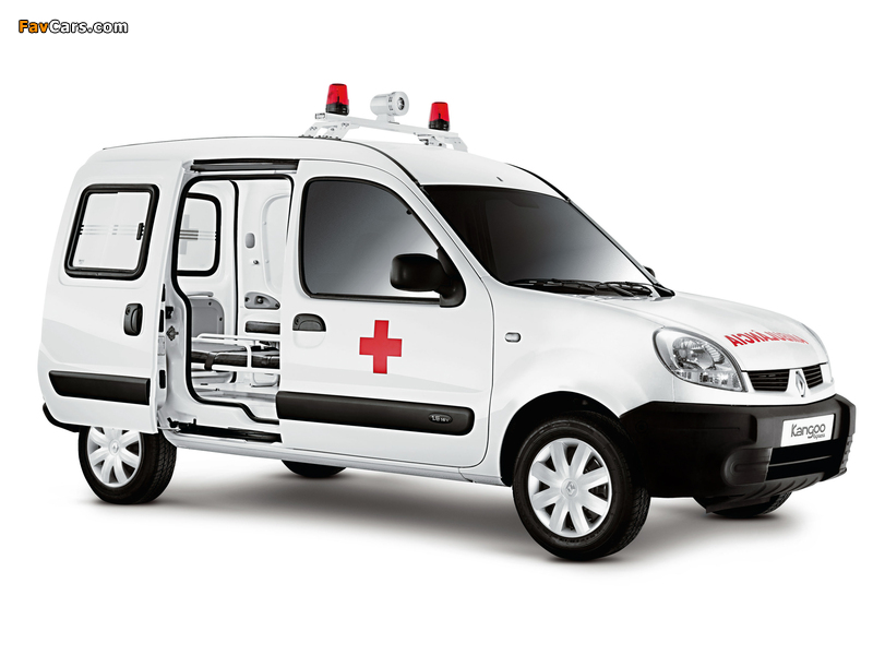 Renault Kangoo Express Ambulância BR-spec 2008 pictures (800 x 600)