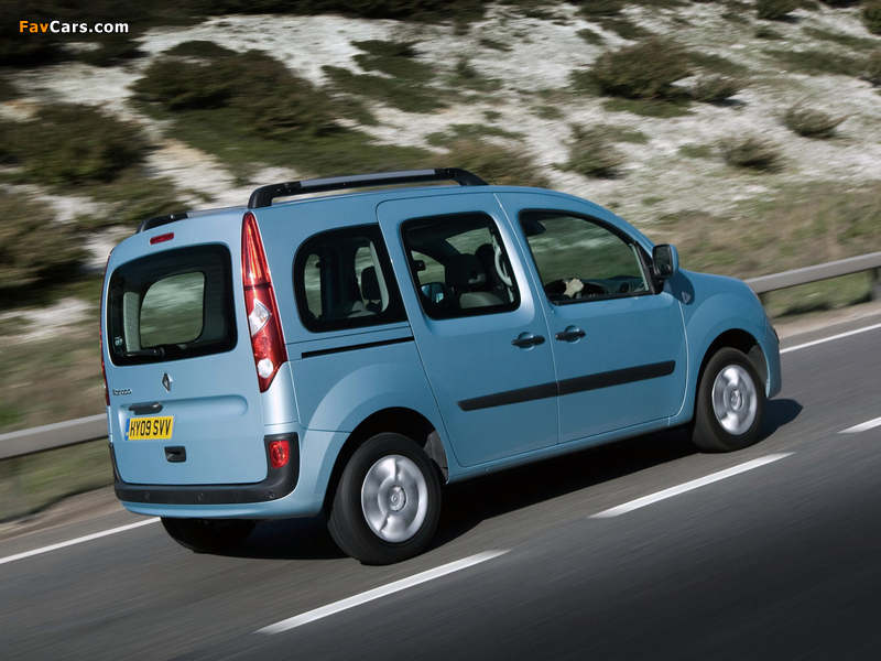 Renault Kangoo UK-spec 2009–12 images (800 x 600)