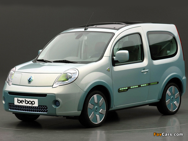 Renault Kangoo Be Bop Z.E. Prototype 2009 photos (640 x 480)