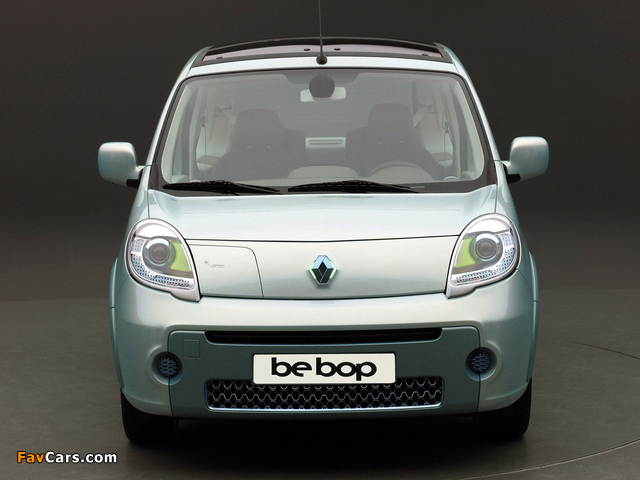 Renault Kangoo Be Bop Z.E. Prototype 2009 photos (640 x 480)