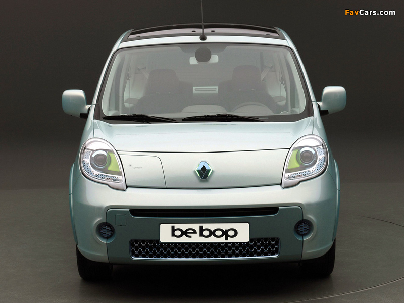 Renault Kangoo Be Bop Z.E. Prototype 2009 photos (800 x 600)