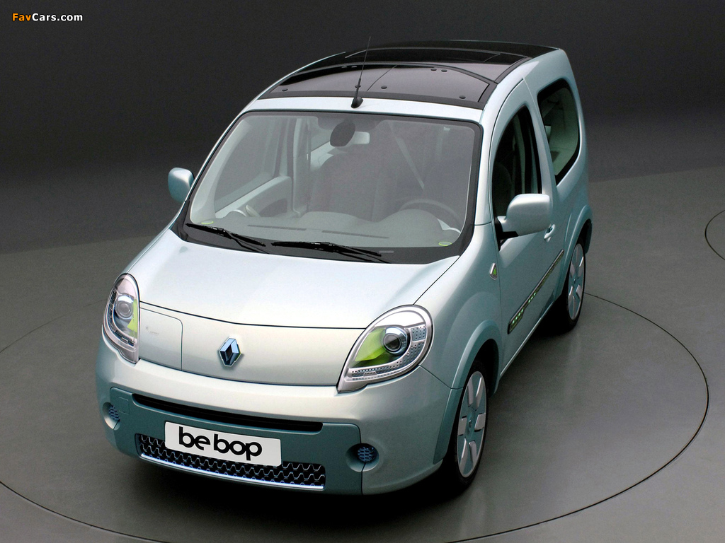 Renault Kangoo Be Bop Z.E. Prototype 2009 pictures (1024 x 768)