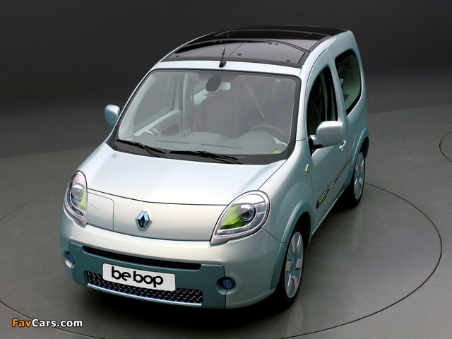 Renault Kangoo Be Bop Z.E. Prototype 2009 pictures (640 x 480)