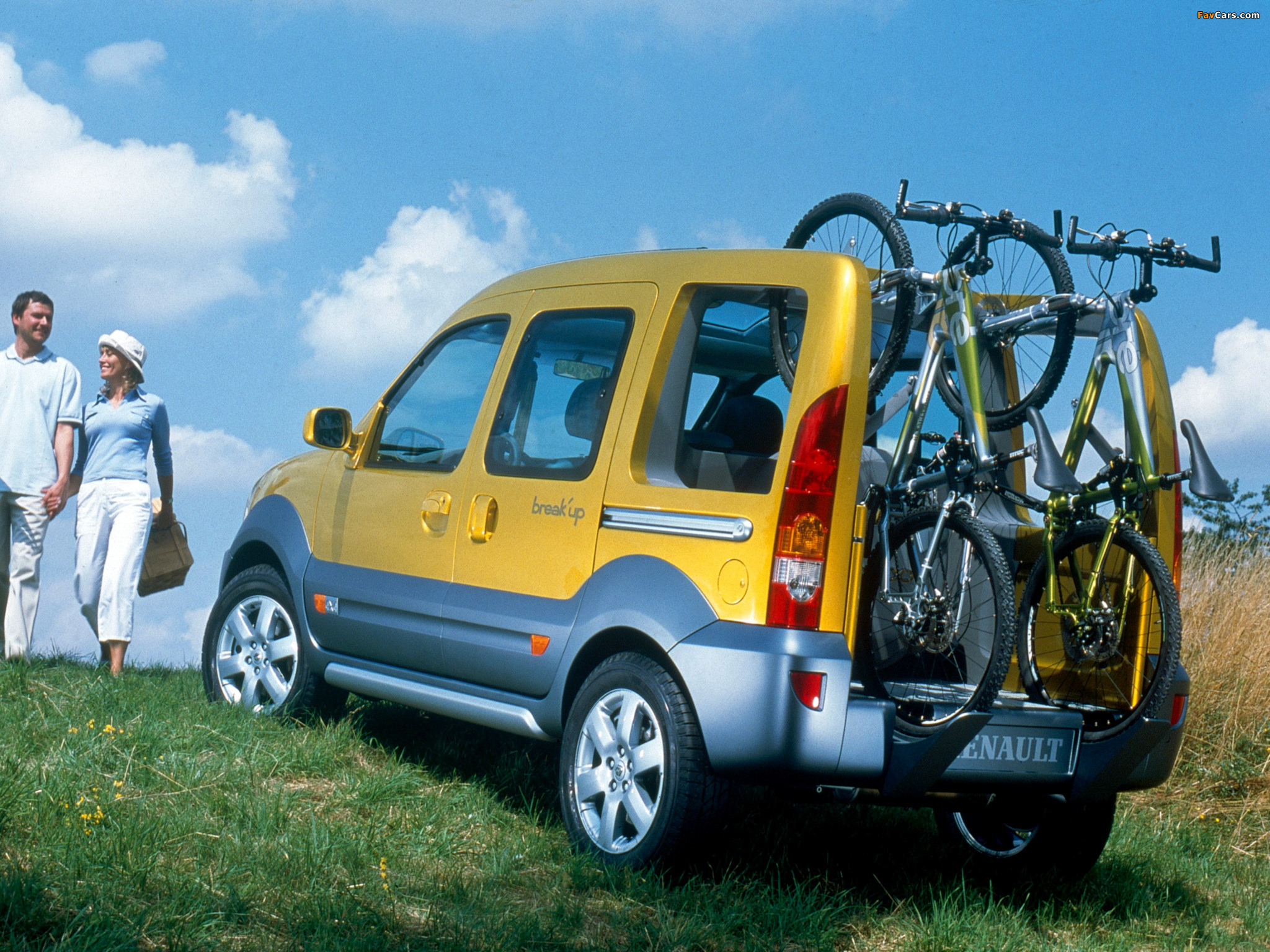 Renault Kangoo Breakup Concept 2002 images (2048 x 1536)
