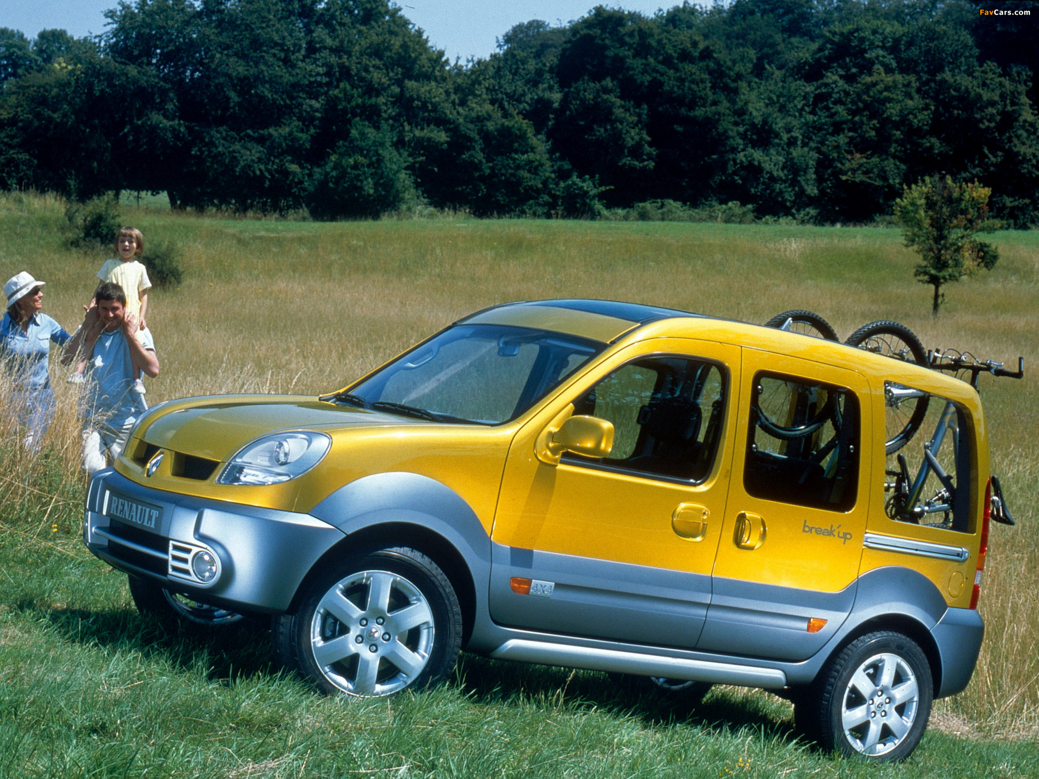 Renault Kangoo Breakup Concept 2002 images (2048 x 1536)