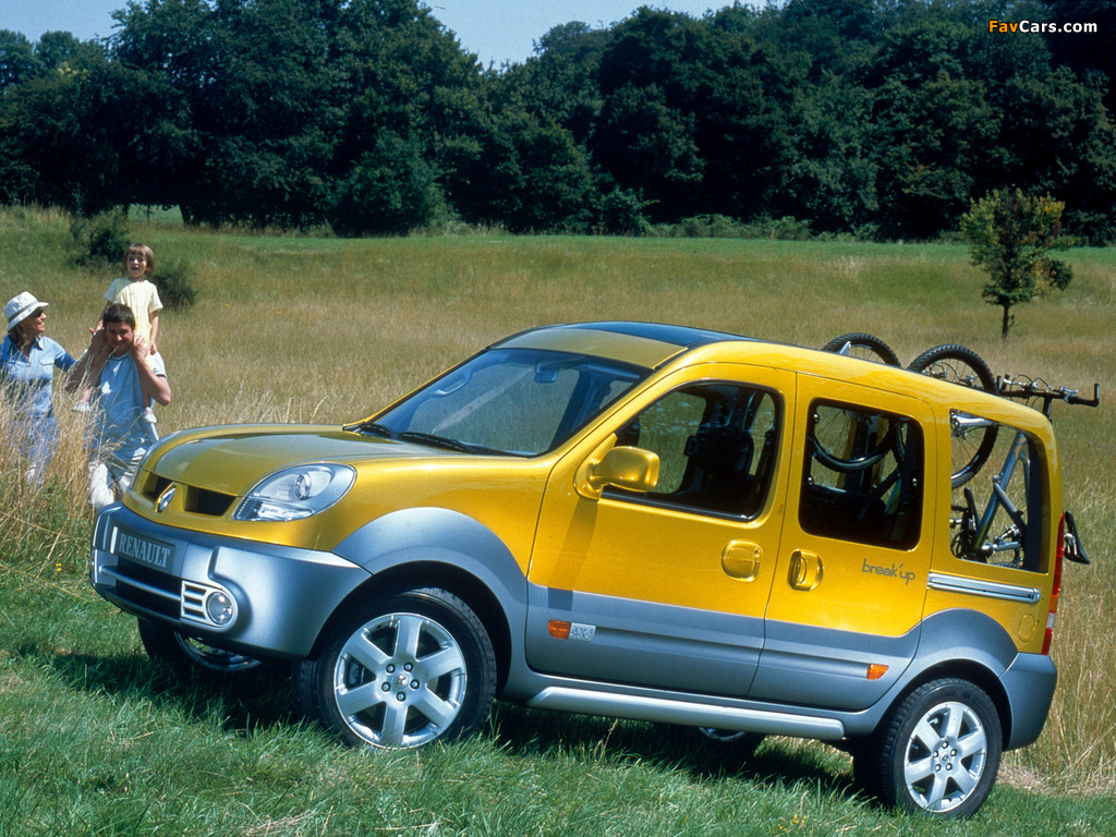 Renault Kangoo Breakup Concept 2002 images (1024 x 768)