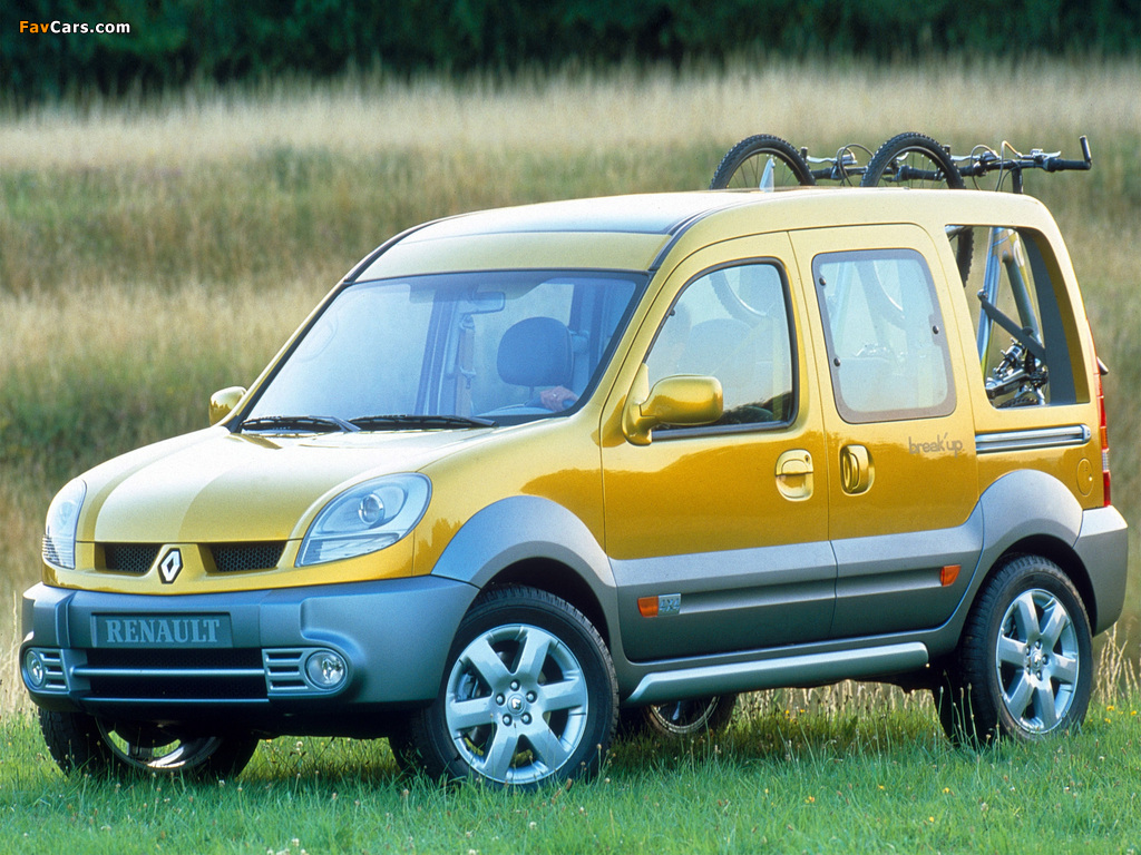 Renault Kangoo Breakup Concept 2002 photos (1024 x 768)