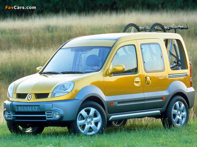 Renault Kangoo Breakup Concept 2002 photos (640 x 480)