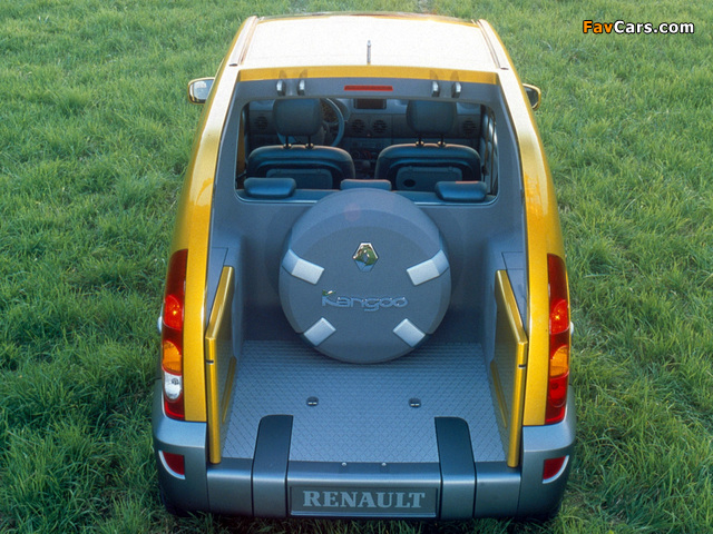 Renault Kangoo Breakup Concept 2002 pictures (640 x 480)