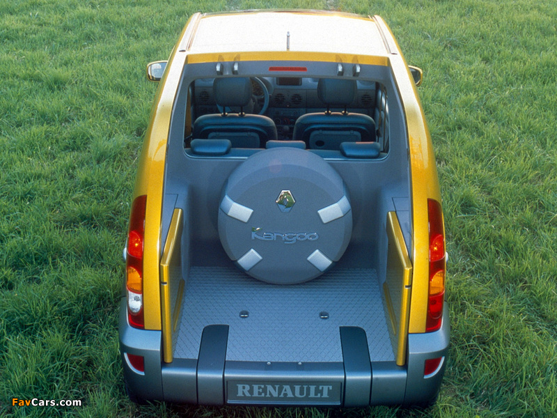 Renault Kangoo Breakup Concept 2002 pictures (800 x 600)