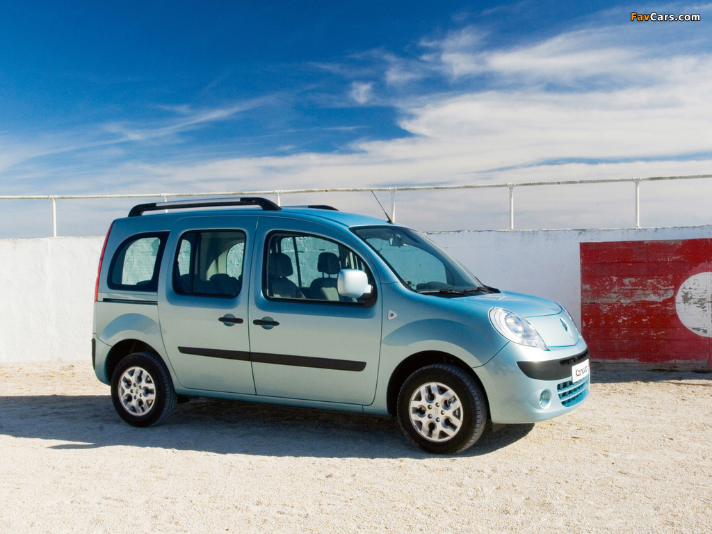 Renault Kangoo 2007–11 wallpapers (1024 x 768)