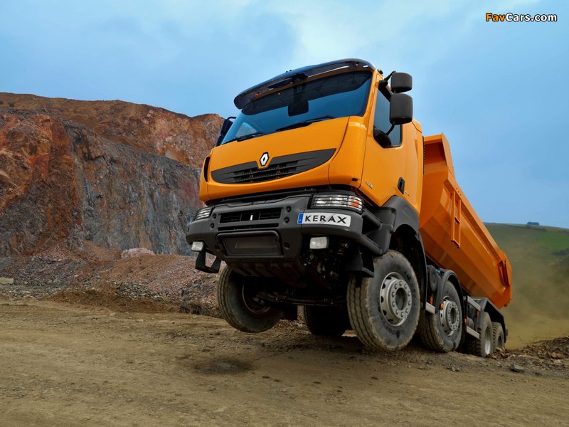 Renault Kerax 8x4 Tipper 1996–2013 images (800 x 600)