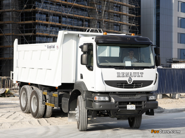 Renault Kerax 6x4 Tipper 1996 photos (640 x 480)