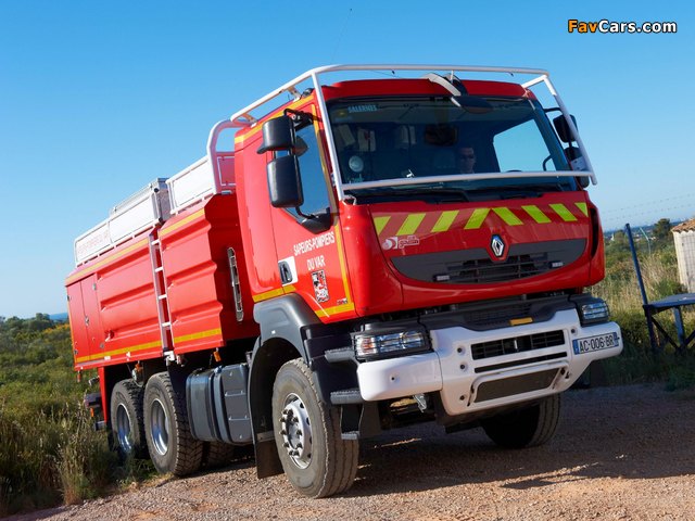 Renault Kerax 6x4 Firetruck 1996–2013 pictures (640 x 480)