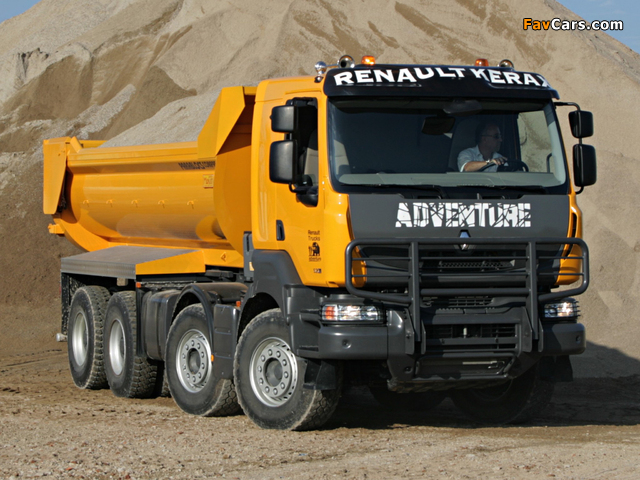 Renault Kerax 8x4 XTREM Tipper 2011–13 pictures (640 x 480)