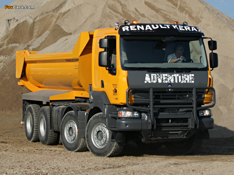 Renault Kerax 8x4 XTREM Tipper 2011–13 pictures (800 x 600)