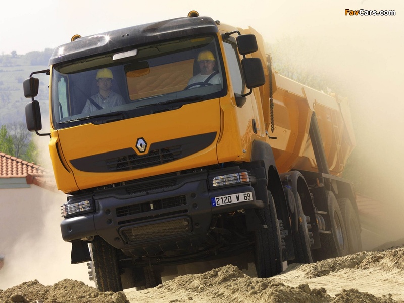 Renault Kerax 8x4 Tipper 1996–2013 wallpapers (800 x 600)