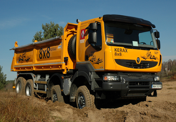 Renault Kerax 8x8 Tipper 2011–13 wallpapers