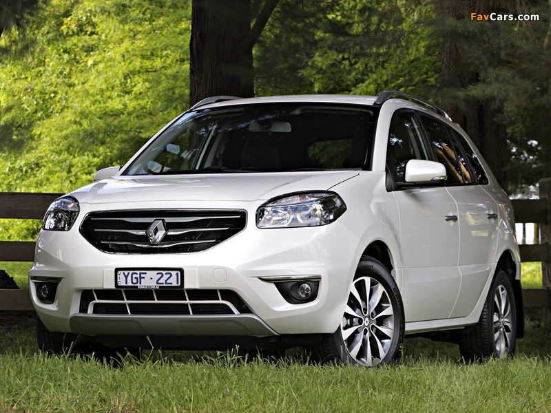 Pictures of Renault Koleos AU-spec 2011–13 (800 x 600)