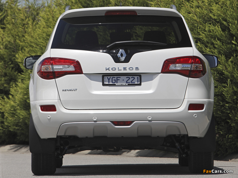 Renault Koleos AU-spec 2011–13 images (800 x 600)