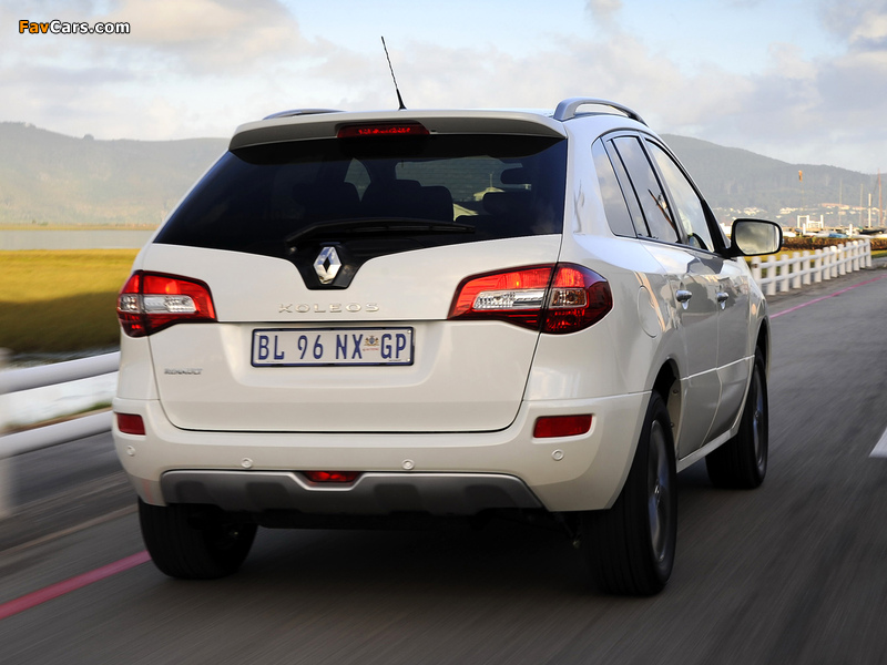 Renault Koleos ZA-spec 2012 photos (800 x 600)