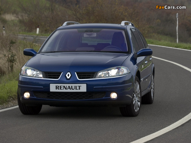 Renault Laguna Break 2005–07 pictures (640 x 480)