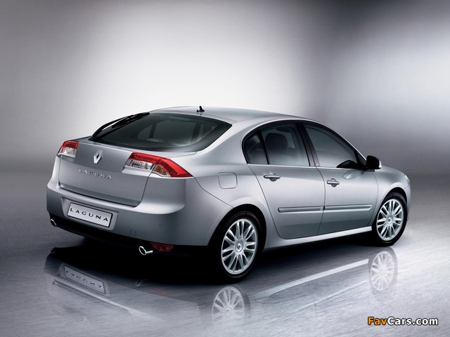 Renault Laguna Hatchback 2007–10 pictures (640 x 480)